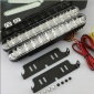 廠家 30LED雙色多功能日間行車燈 帶轉向變色同步頻閃日行燈