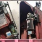 自動(dòng)篷布渣土車加蓋卷棚大彈簧軸承座